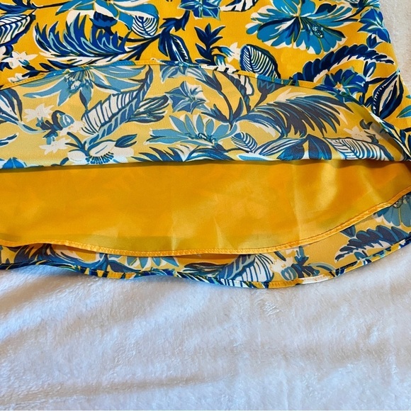 J Crew Women's Floral scalloped cami top size 10 - Picture 8 of 9